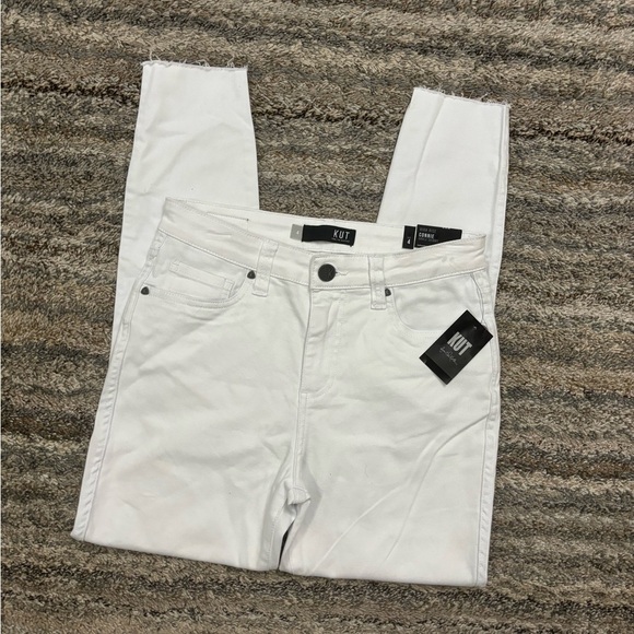 KUT From The Kloth High Rise Connie Ankle Skinny Jeans Sz 4 NWT | KUT Skinny- - Picture 3 of 13